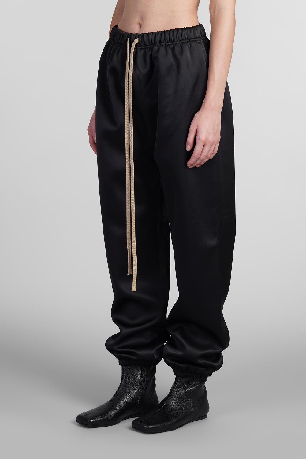 Deliberti Fear of God Essentials Pantalone in poliestere nero cod. 408703 - Deliberti The Luxury Shopping Latest stili