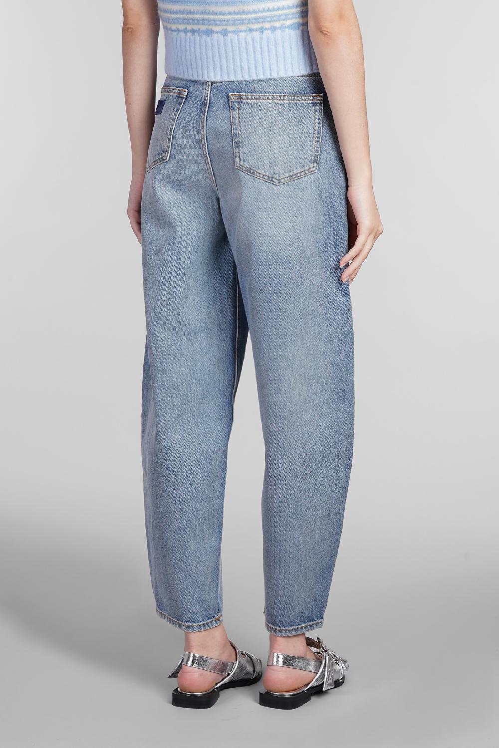Deliberti Ganni Jeans stary in cotone blu cod. 402389 - Deliberti The Luxury Shopping Offerta speciale della fabbrica