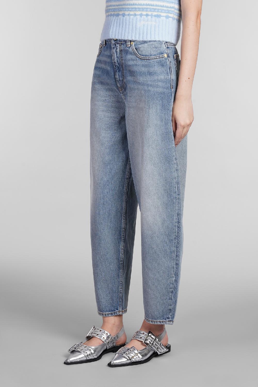 Deliberti Ganni Jeans stary in cotone blu cod. 402389 - Deliberti The Luxury Shopping Offerta speciale della fabbrica
