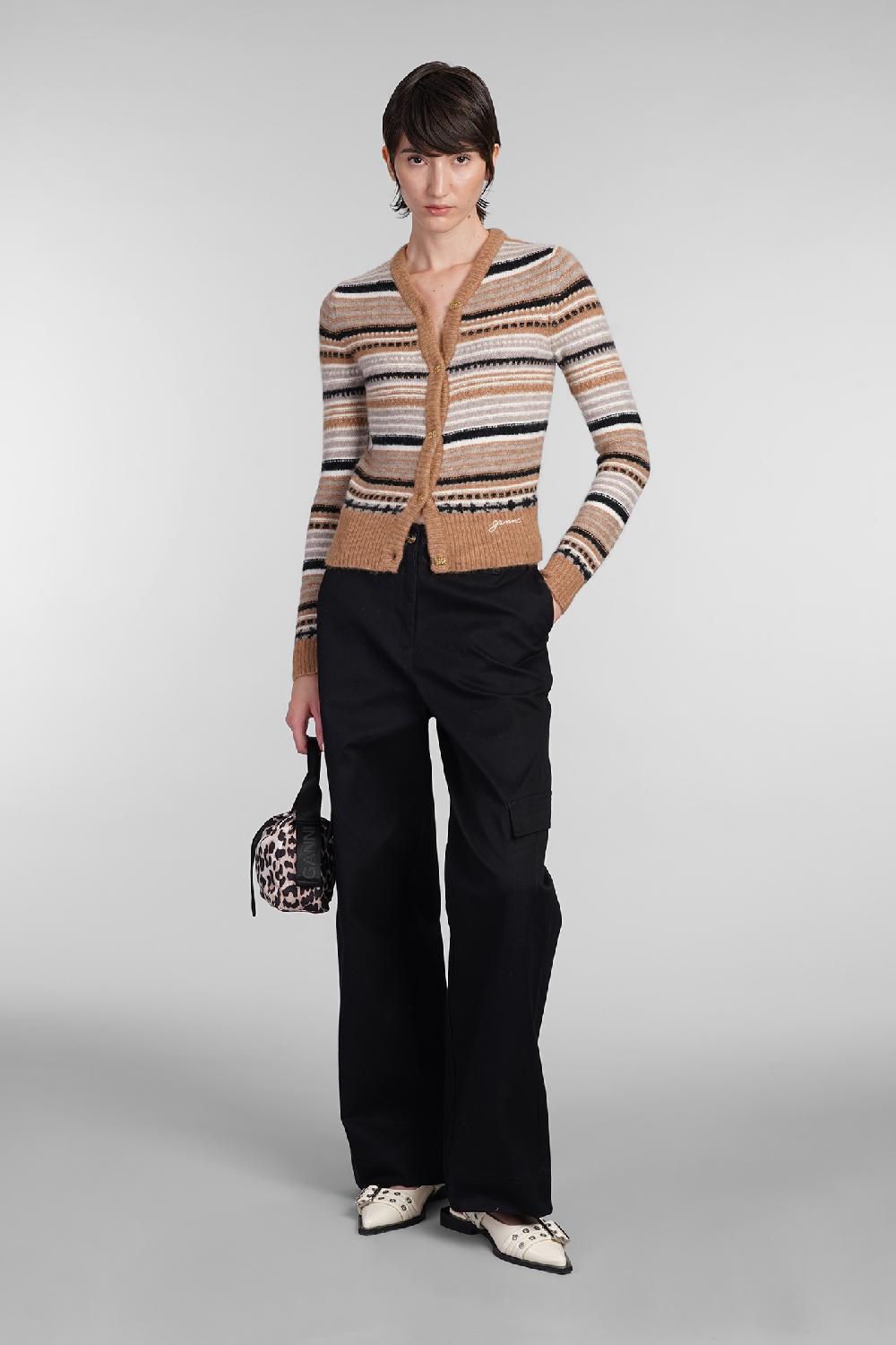Deliberti Ganni Cardigan in lana beige cod. 403439 - Deliberti The Luxury Shopping Sostegno trimestrale