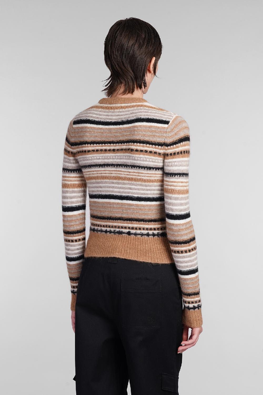 Deliberti Ganni Cardigan in lana beige cod. 403439 - Deliberti The Luxury Shopping Sostegno trimestrale