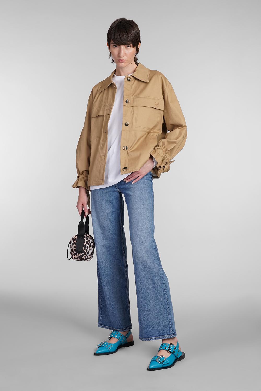 Deliberti Ganni Jeans andi in cotone blu cod. 402390 - Deliberti The Luxury Shopping Discount Store per i nuovi prodotti