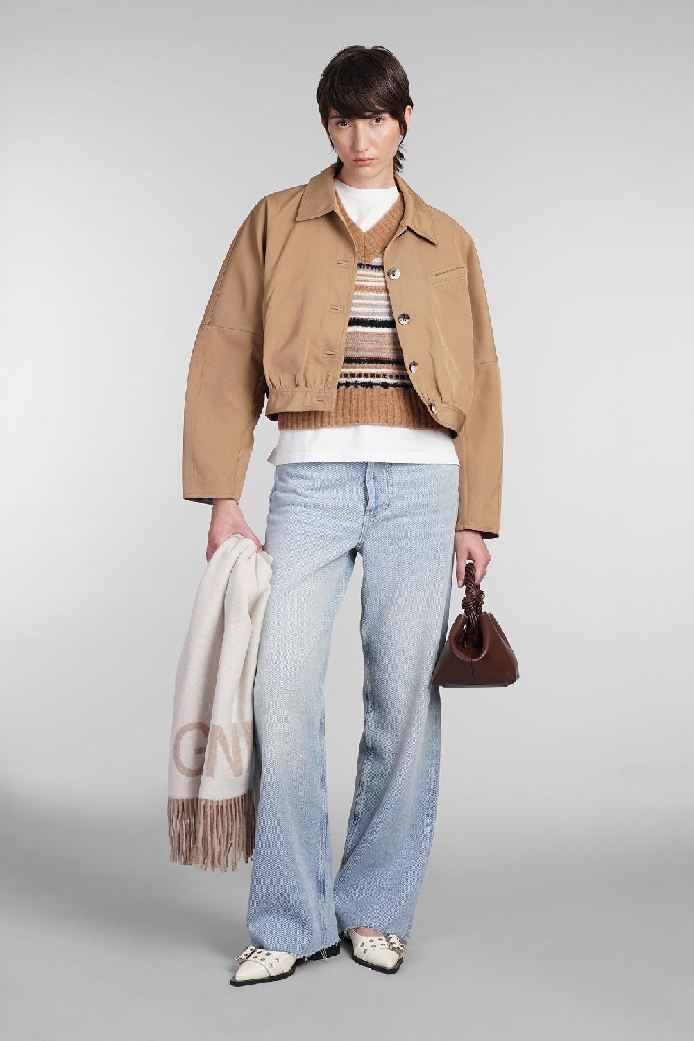Deliberti Ganni Gilet in lana beige cod. 403440 - Deliberti The Luxury Shopping Solo un giorno rimasto