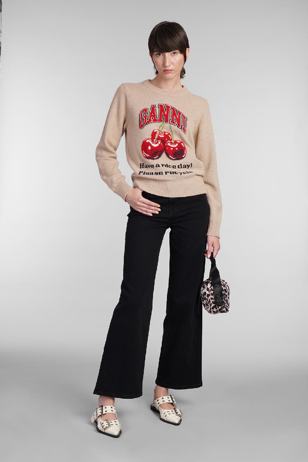 Deliberti Ganni Jeans andi in cotone nero cod. 402391 - Deliberti The Luxury Shopping Enormi sconti