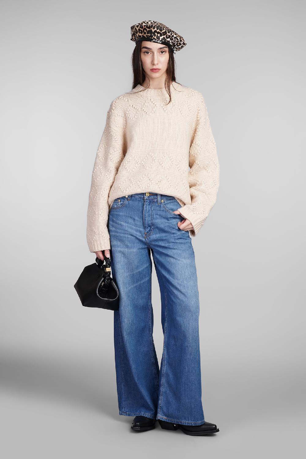 Deliberti Ganni Maglia in lana beige cod. 402392 - Deliberti The Luxury Shopping Officina