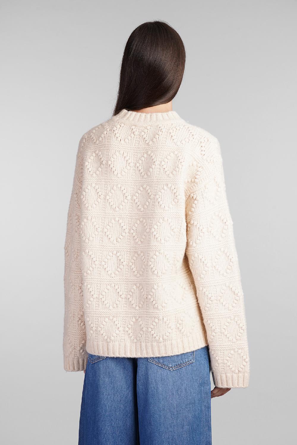 Deliberti Ganni Maglia in lana beige cod. 402392 - Deliberti The Luxury Shopping Officina