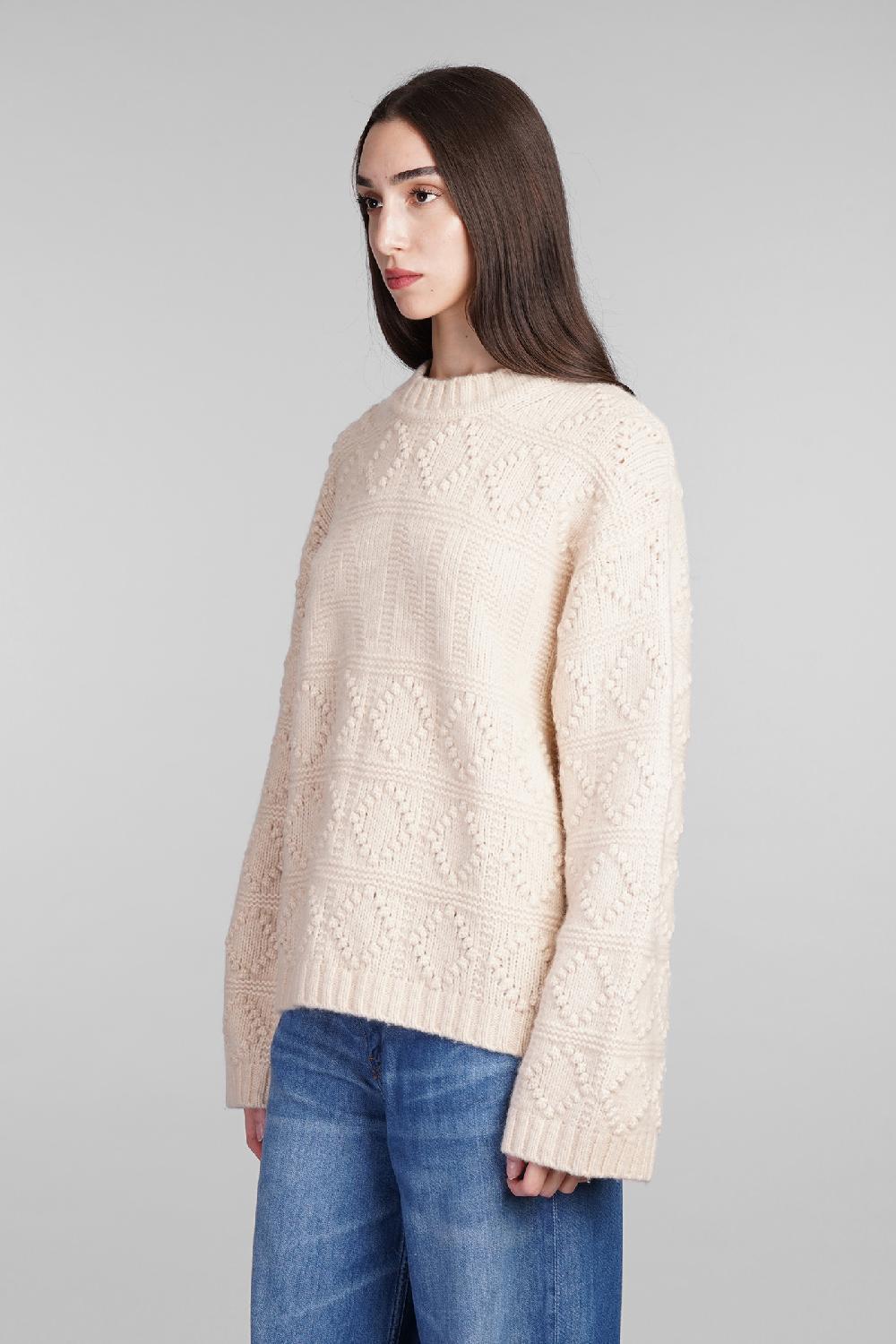 Deliberti Ganni Maglia in lana beige cod. 402392 - Deliberti The Luxury Shopping Officina
