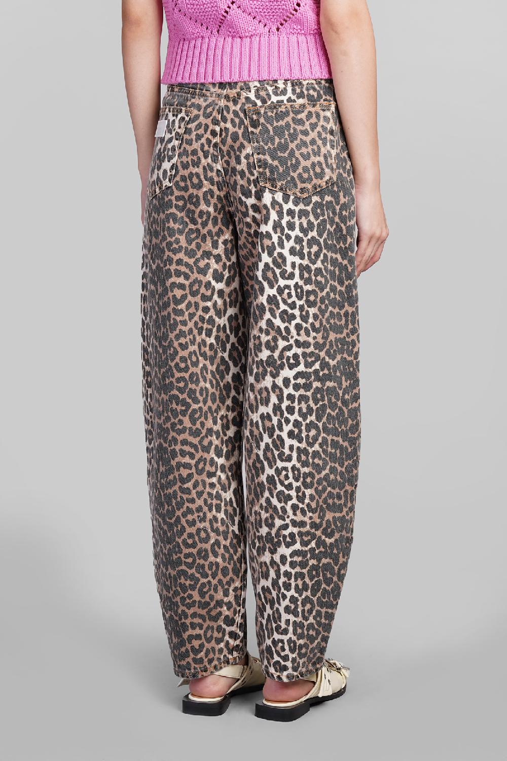 Deliberti Ganni Jeans in cotone animalier cod. 409932 - Deliberti The Luxury Shopping Promozione