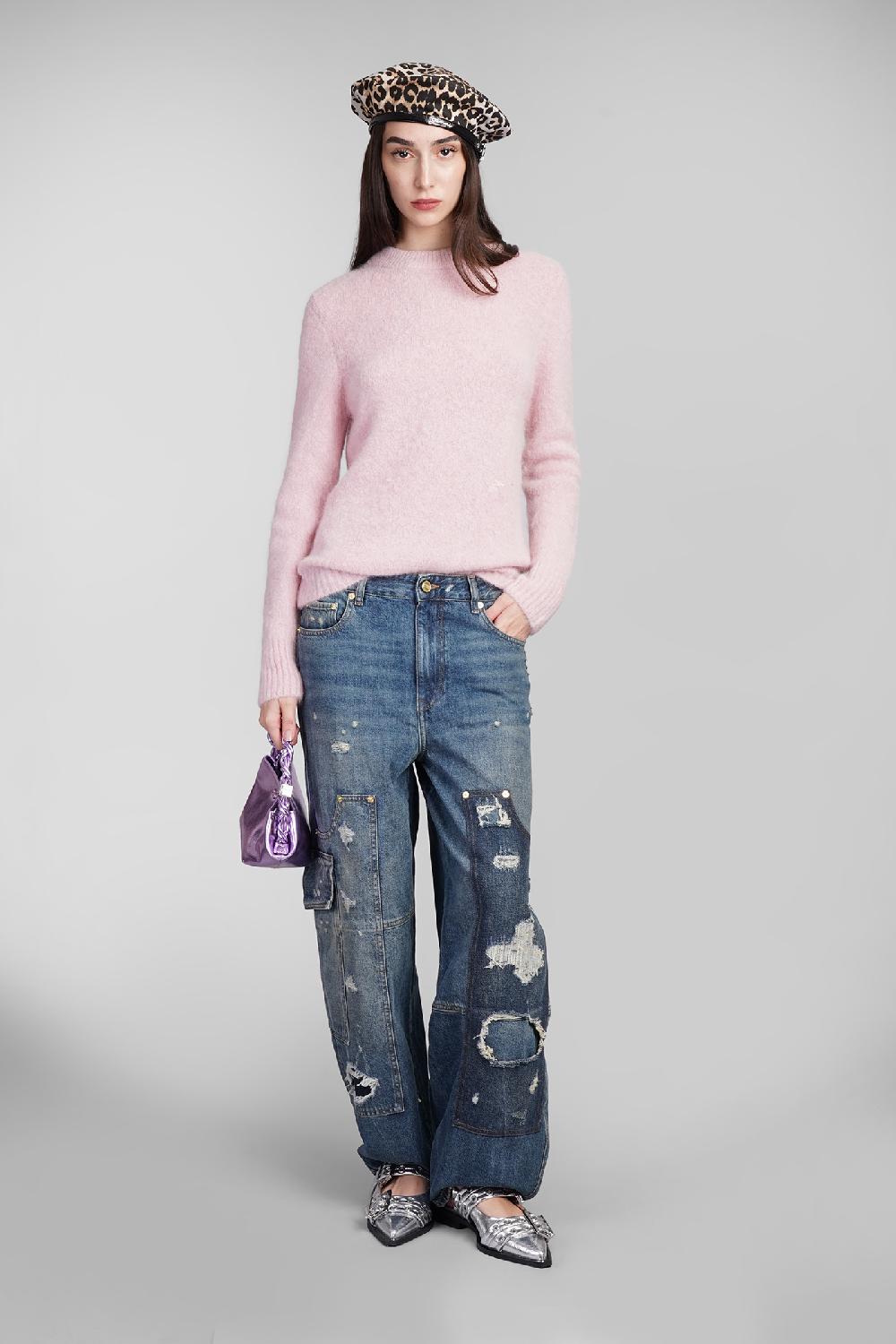 Deliberti Ganni Maglia in lana rosa cod. 409934 - Deliberti The Luxury Shopping Soddisfazione Garantita