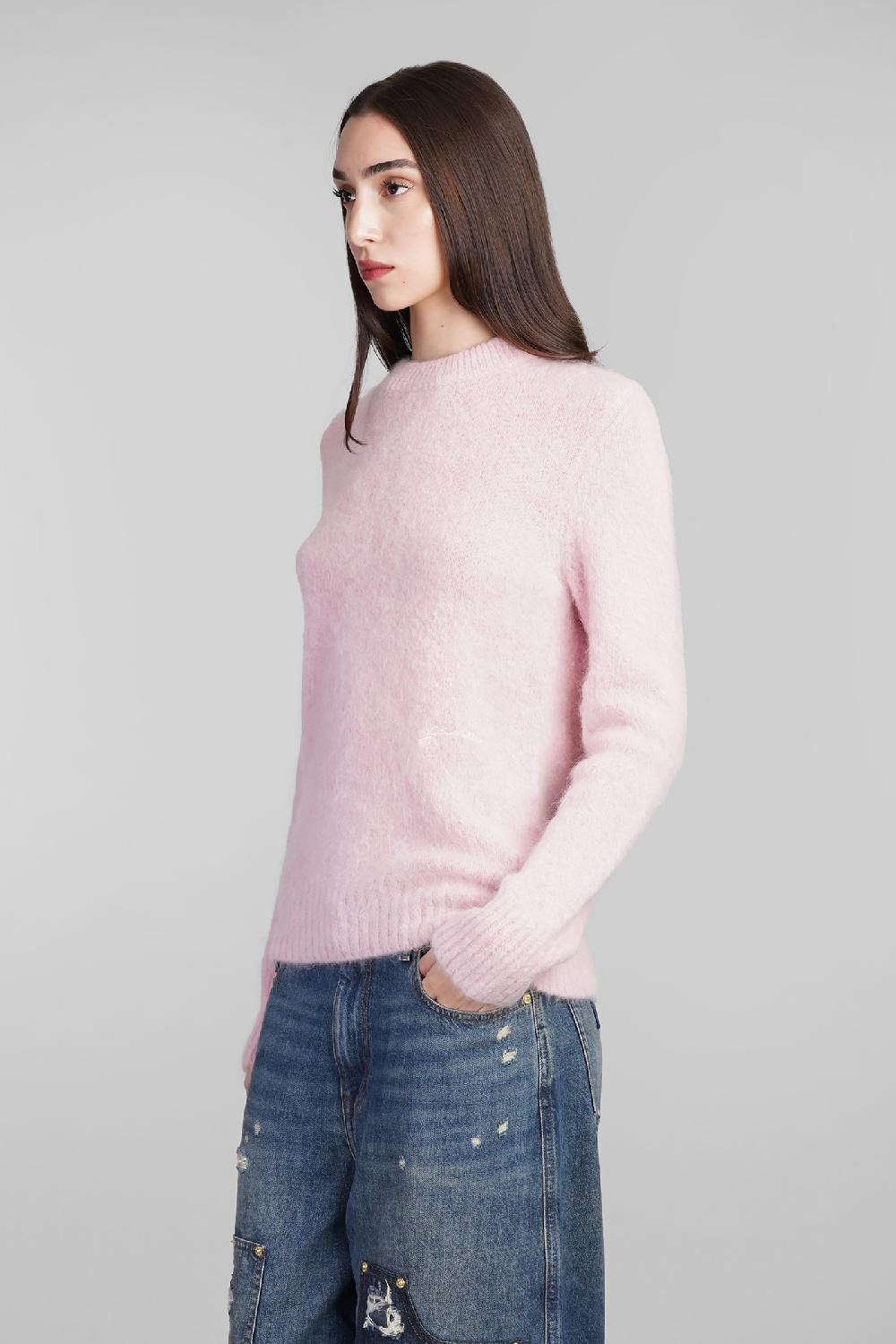 Deliberti Ganni Maglia in lana rosa cod. 409934 - Deliberti The Luxury Shopping Soddisfazione Garantita