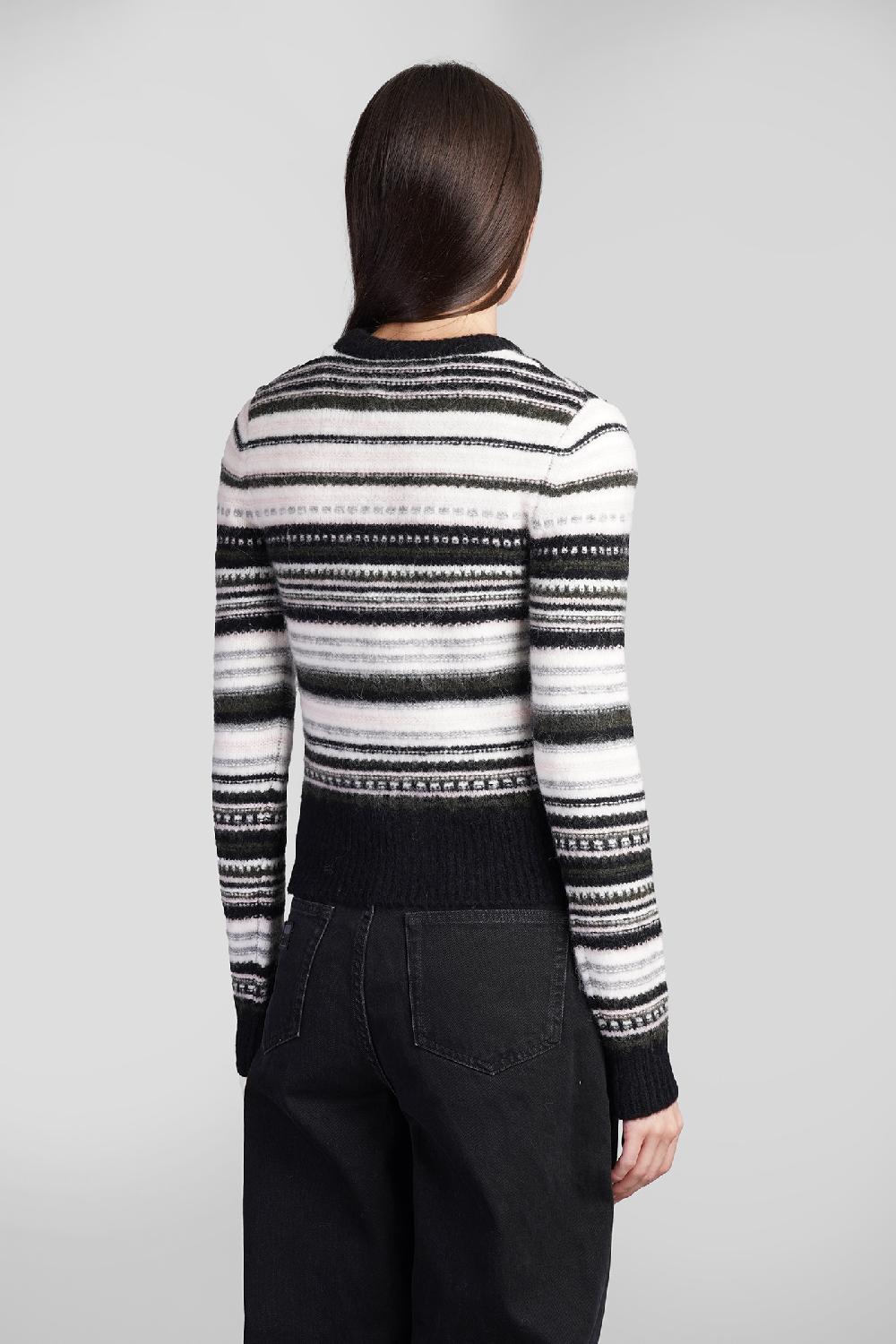 Deliberti Ganni Cardigan in lana nera cod. 409935 - Deliberti The Luxury Shopping Negozi Online