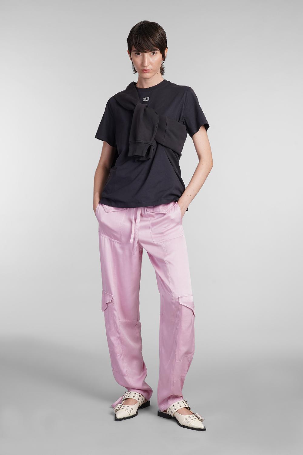 Deliberti Ganni T-shirt in cotone nero cod. 403454 - Deliberti The Luxury Shopping Acquista Ora