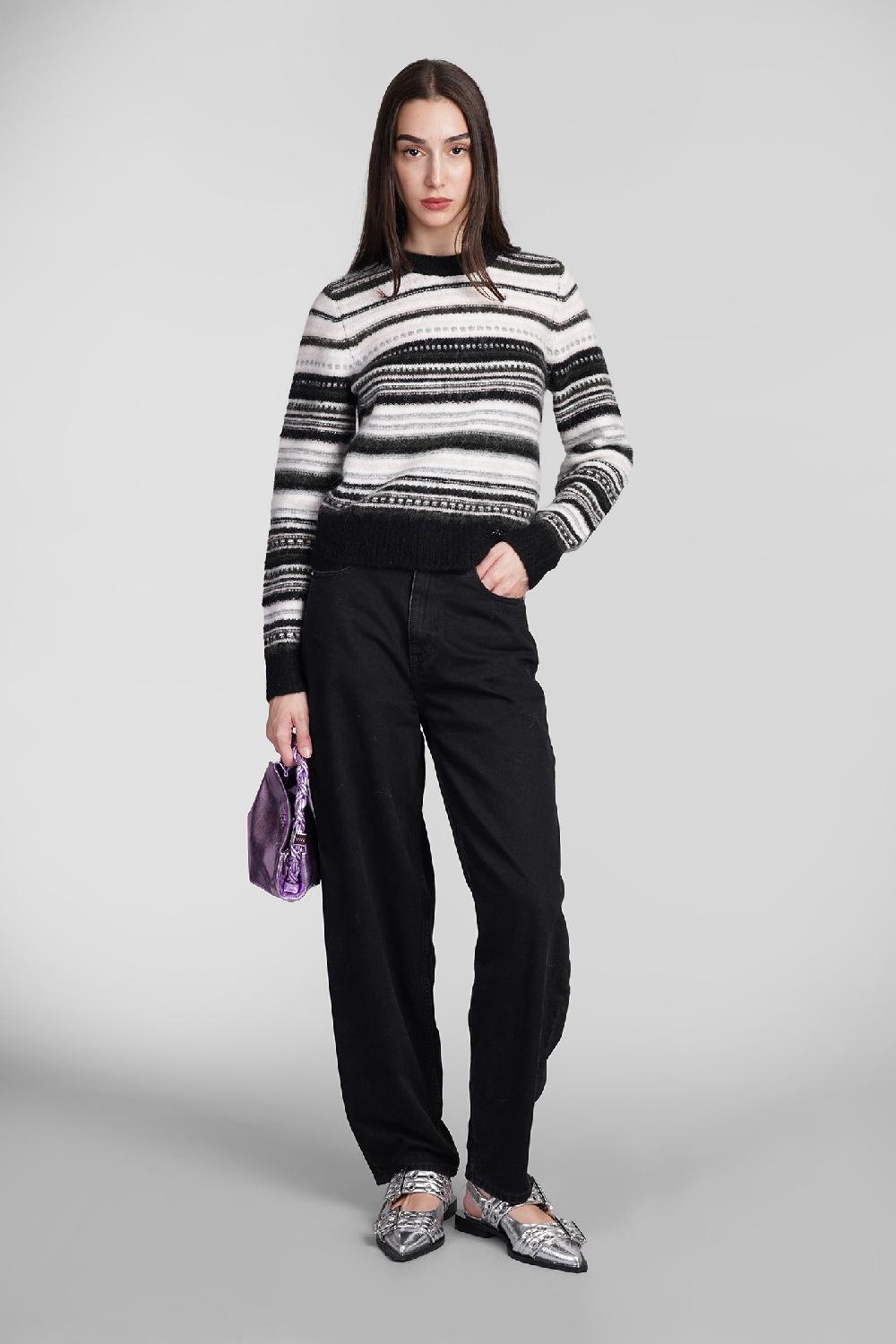 Deliberti Ganni Maglia in lana nera cod. 409937 - Deliberti The Luxury Shopping Fino Al -60%