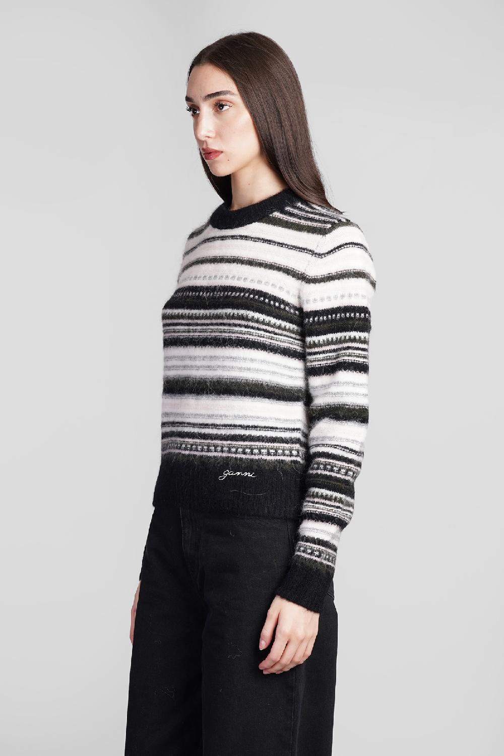 Deliberti Ganni Maglia in lana nera cod. 409937 - Deliberti The Luxury Shopping Fino Al -60%