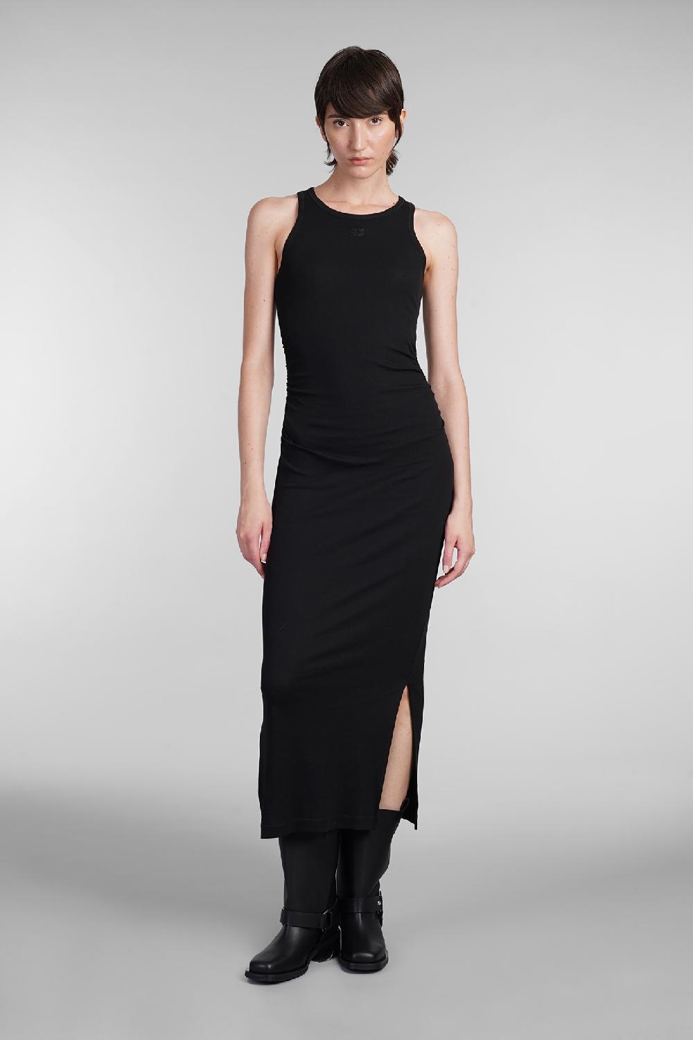 Deliberti Ganni Abito in cotone nero cod. 403459 - Deliberti The Luxury Shopping Sottocosto