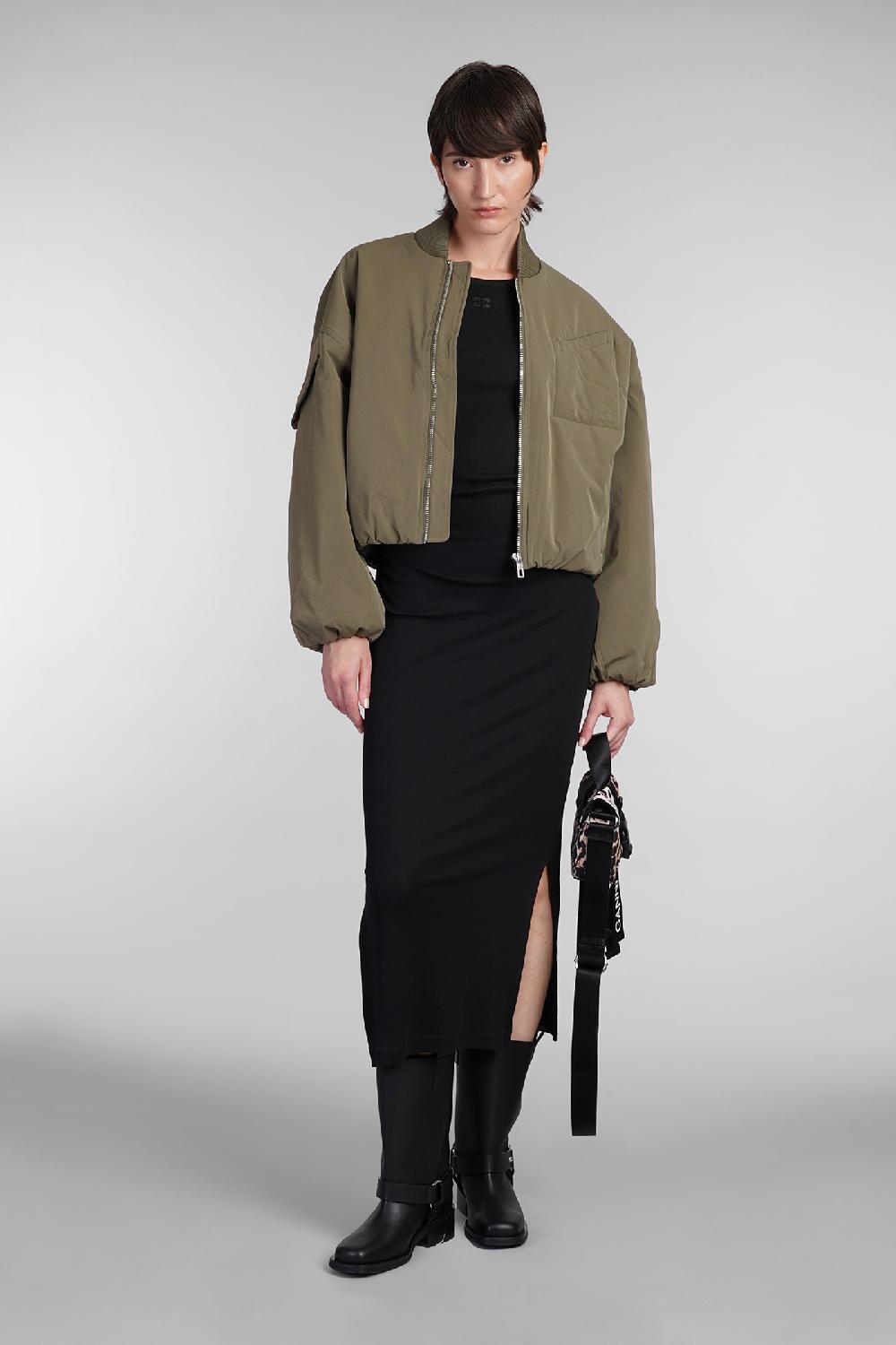 Deliberti Ganni Abito in cotone nero cod. 403459 - Deliberti The Luxury Shopping Sottocosto