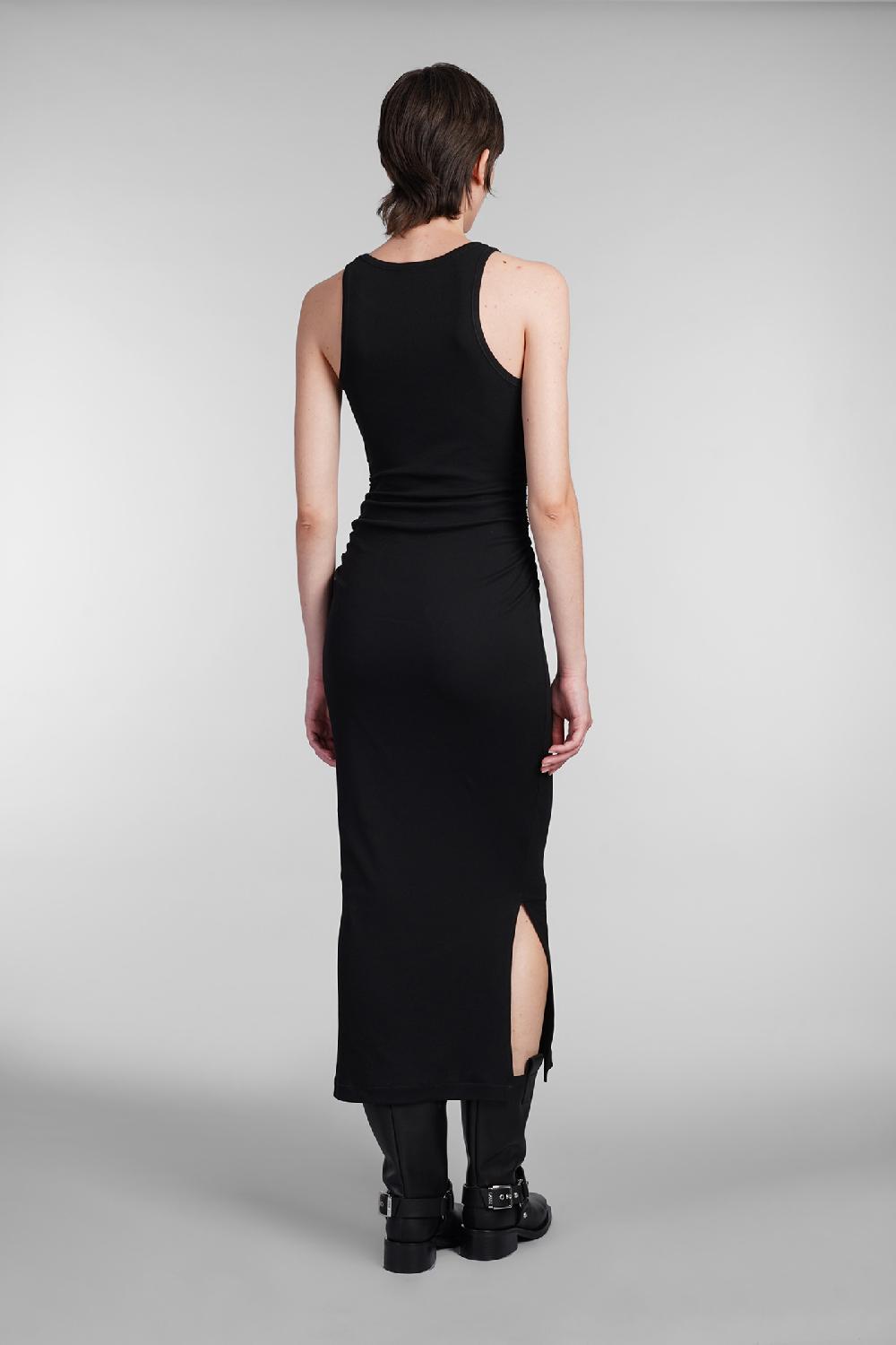 Deliberti Ganni Abito in cotone nero cod. 403459 - Deliberti The Luxury Shopping Sottocosto