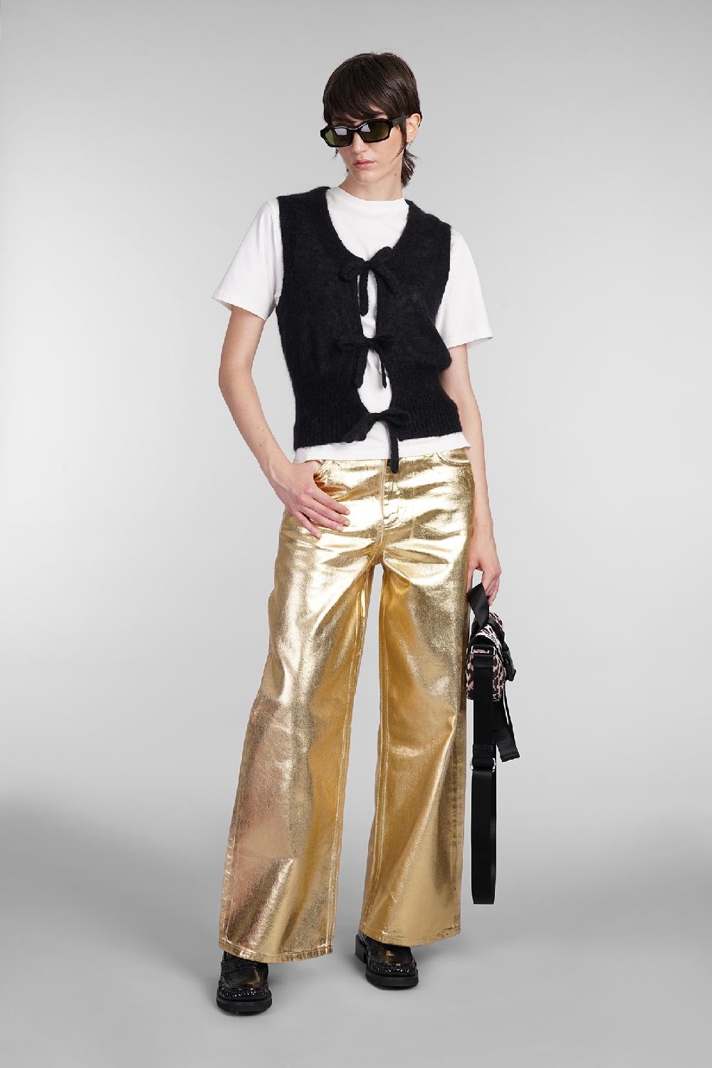 Deliberti Ganni Gilet in mohair nero cod. 403418 - Deliberti The Luxury Shopping Novità