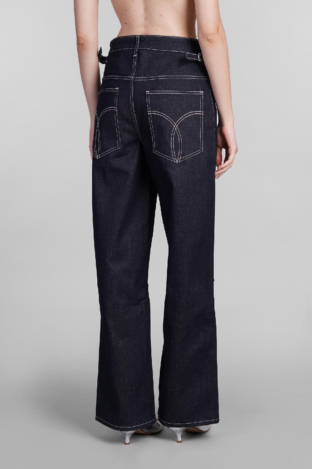 Deliberti Fiorucci Jeans in cotone blu cod. 401883 - Deliberti The Luxury Shopping Vendite Flash
