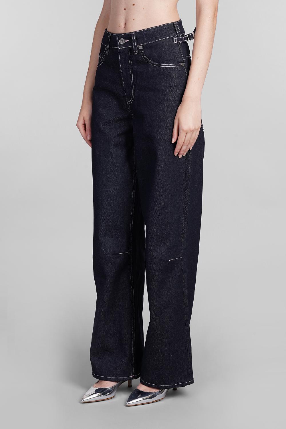 Deliberti Fiorucci Jeans in cotone blu cod. 401883 - Deliberti The Luxury Shopping Vendite Flash