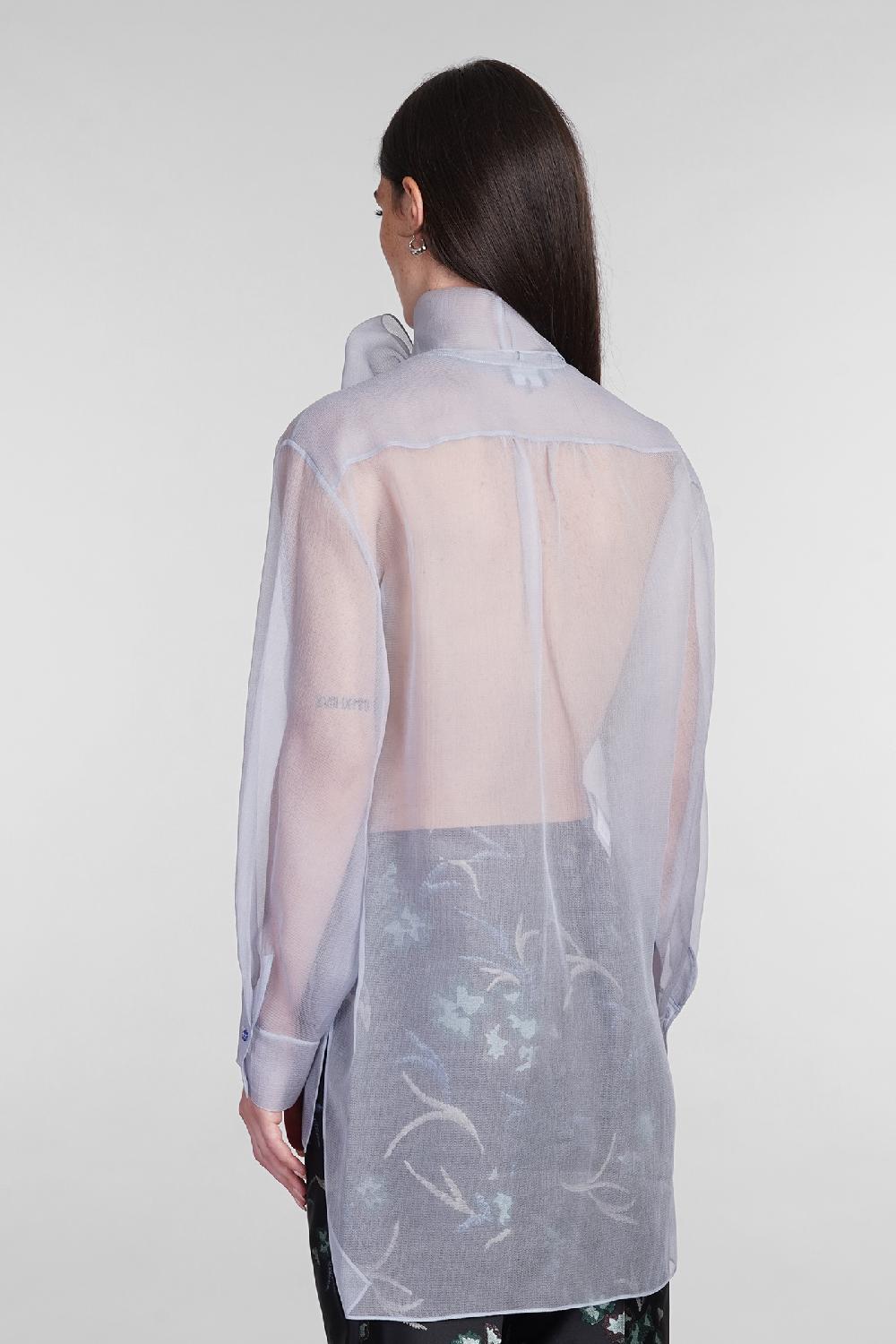 Deliberti Giorgio Armani Camicia in seta celeste cod. 403596 - Deliberti The Luxury Shopping Negozio online di fabbrica