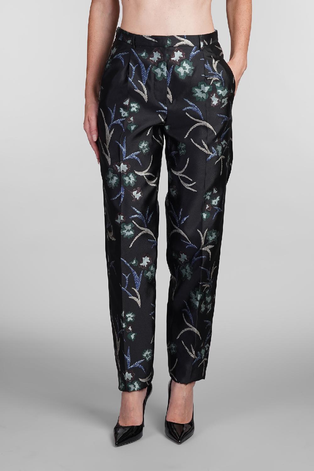 Deliberti Giorgio Armani Pantalone in poliestere nero cod. 403597 - Deliberti The Luxury Shopping
