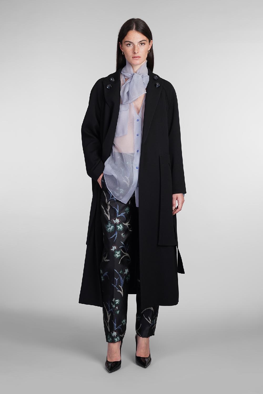 Deliberti Giorgio Armani Pantalone in poliestere nero cod. 403597 - Deliberti The Luxury Shopping Prezzo di fabbrica