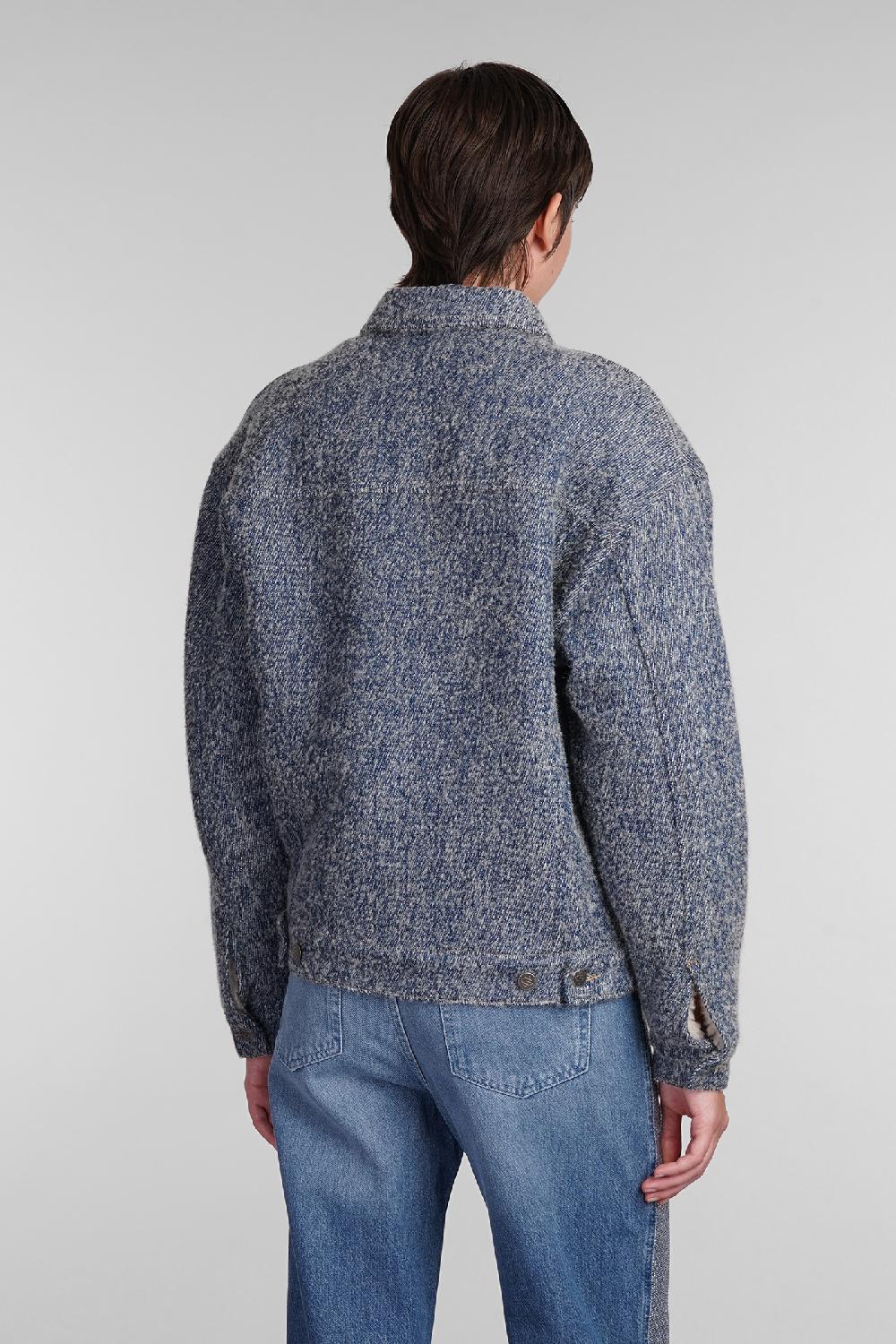 Deliberti Giuseppe di Morabito Giacca casual in cotone blu cod. 407959 - Deliberti The Luxury Shopping Flash Sale