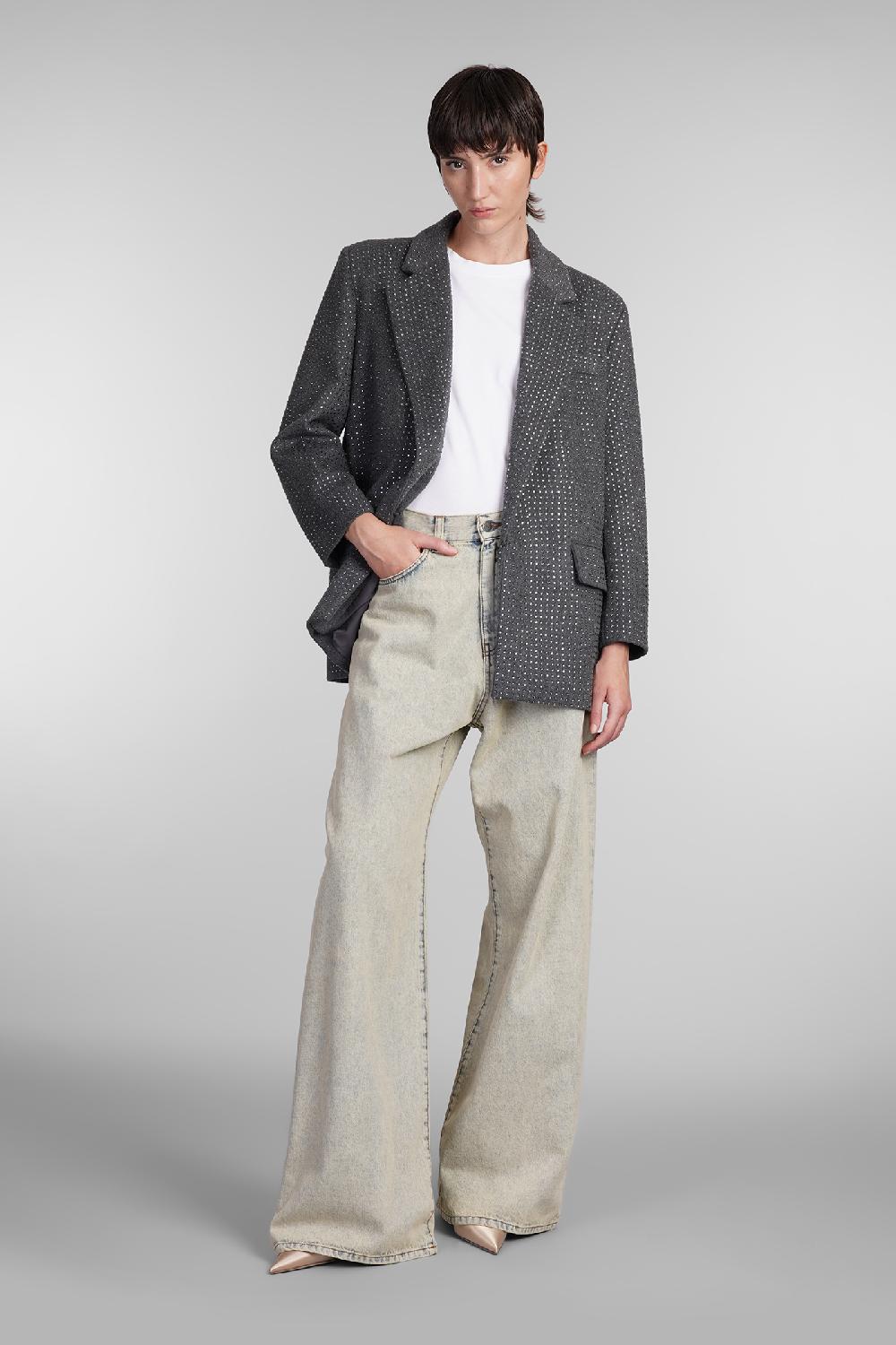 Deliberti Giuseppe di Morabito Jeans in cotone beige cod. 407960 - Deliberti The Luxury Shopping Fornitura limitata
