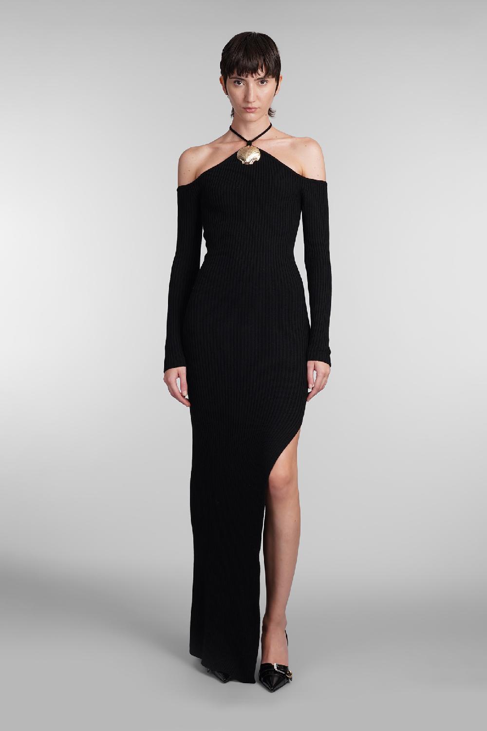 Deliberti Giuseppe di Morabito Abito in lana nera cod. 407961 - Deliberti The Luxury Shopping