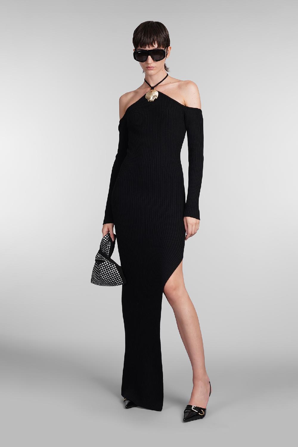 Deliberti Giuseppe di Morabito Abito in lana nera cod. 407961 - Deliberti The Luxury Shopping Shopping online
