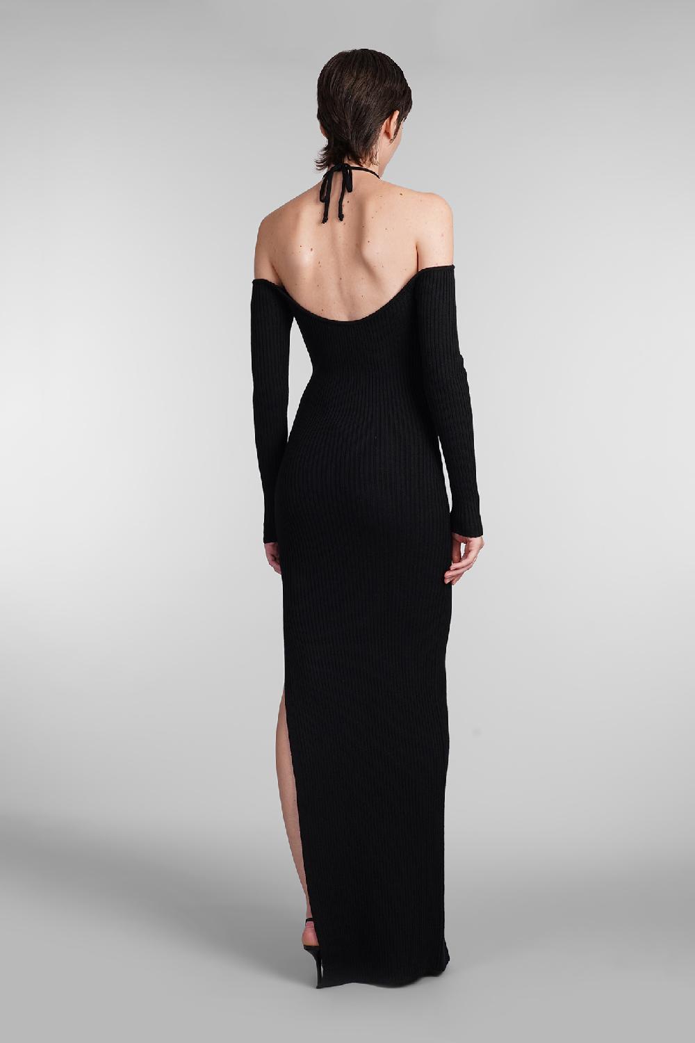 Deliberti Giuseppe di Morabito Abito in lana nera cod. 407961 - Deliberti The Luxury Shopping Shopping online