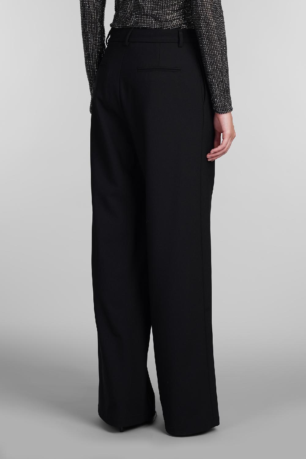 Deliberti Giuseppe di Morabito Pantalone in lana nera cod. 407962 - Deliberti The Luxury Shopping Offerta esclusiva