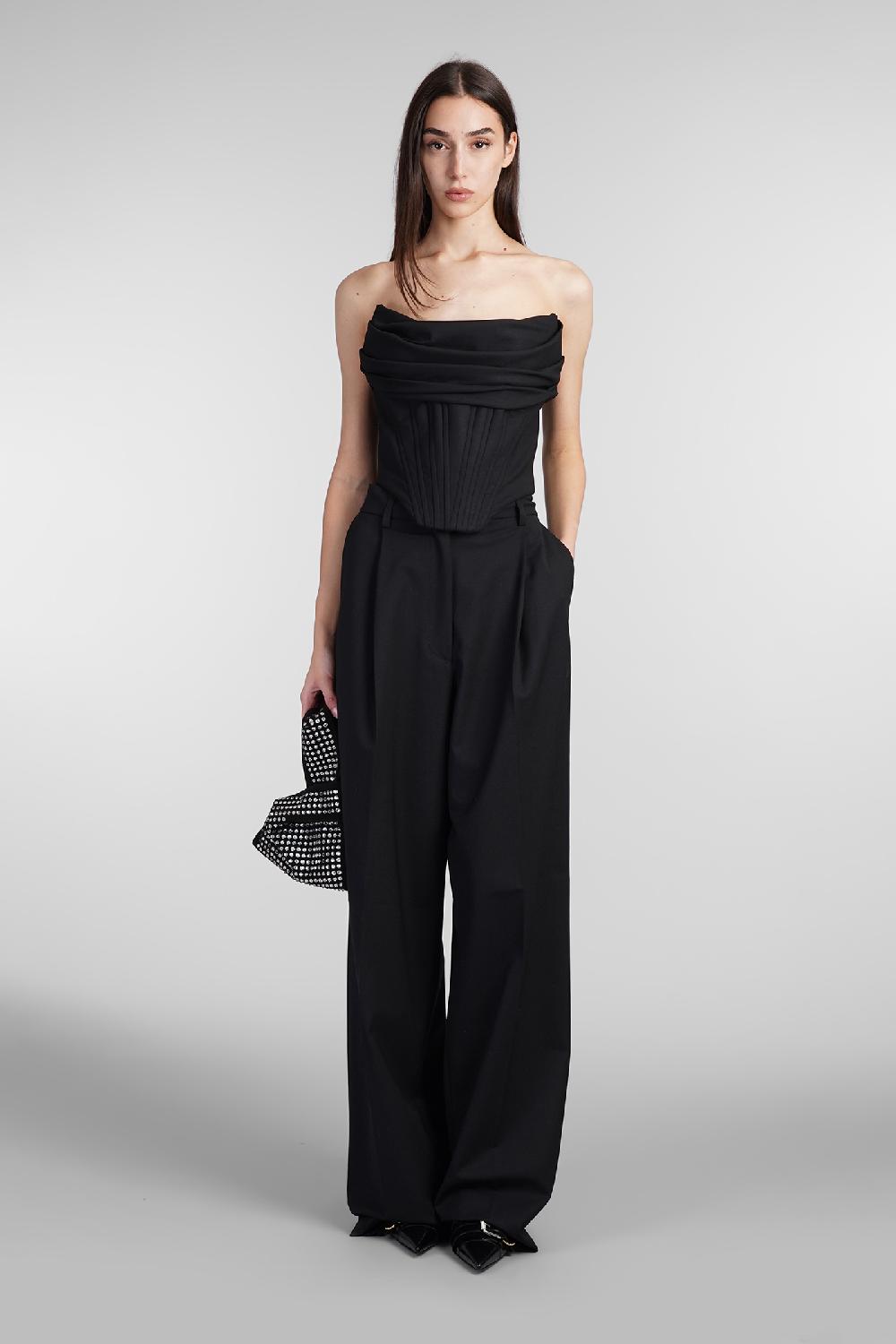 Deliberti Giuseppe di Morabito Topwear in lana nera cod. 409036 - Deliberti The Luxury Shopping Cyber Monday