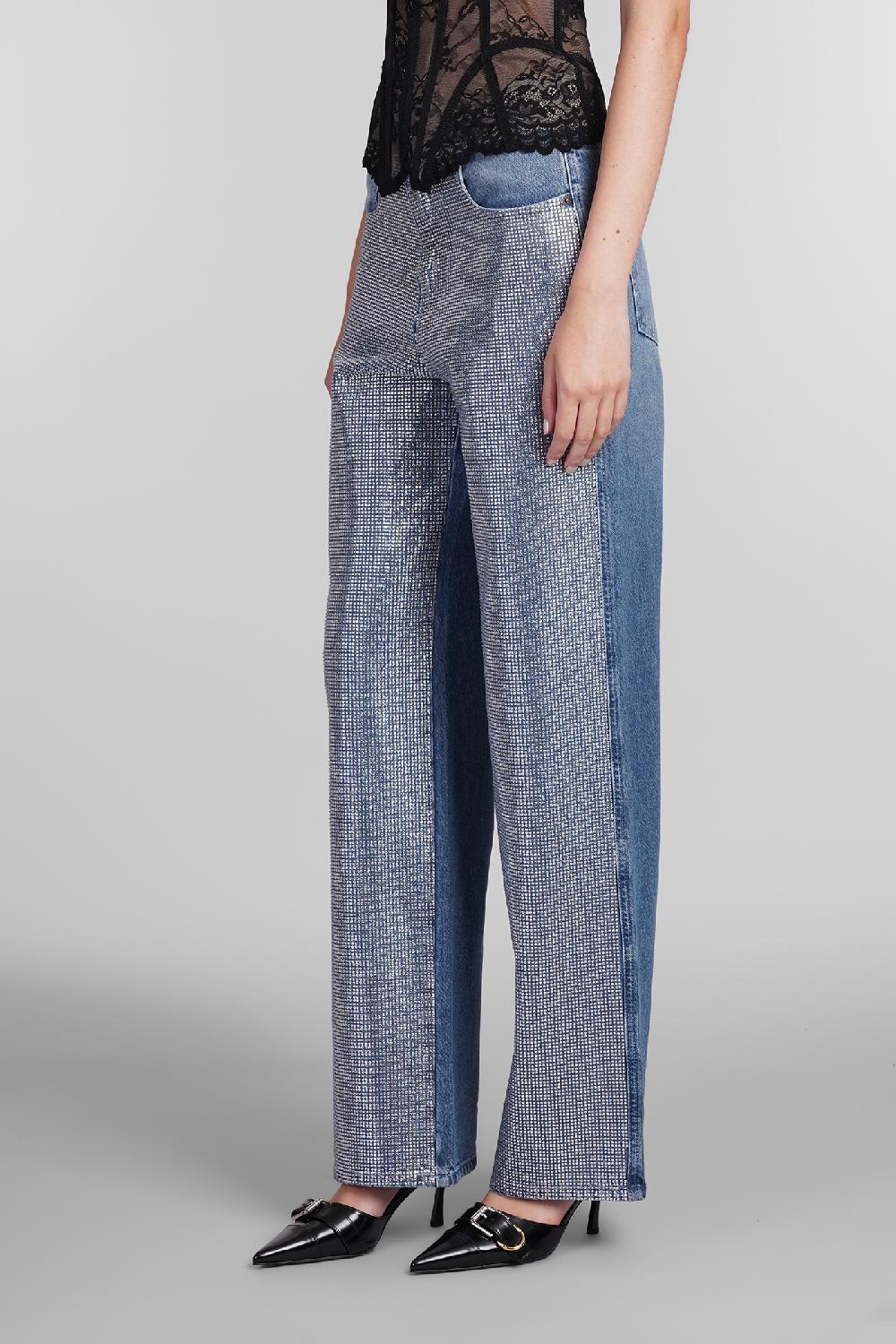 Deliberti Giuseppe di Morabito Jeans in cotone blu cod. 405141 - Deliberti The Luxury Shopping Offerta natalizia