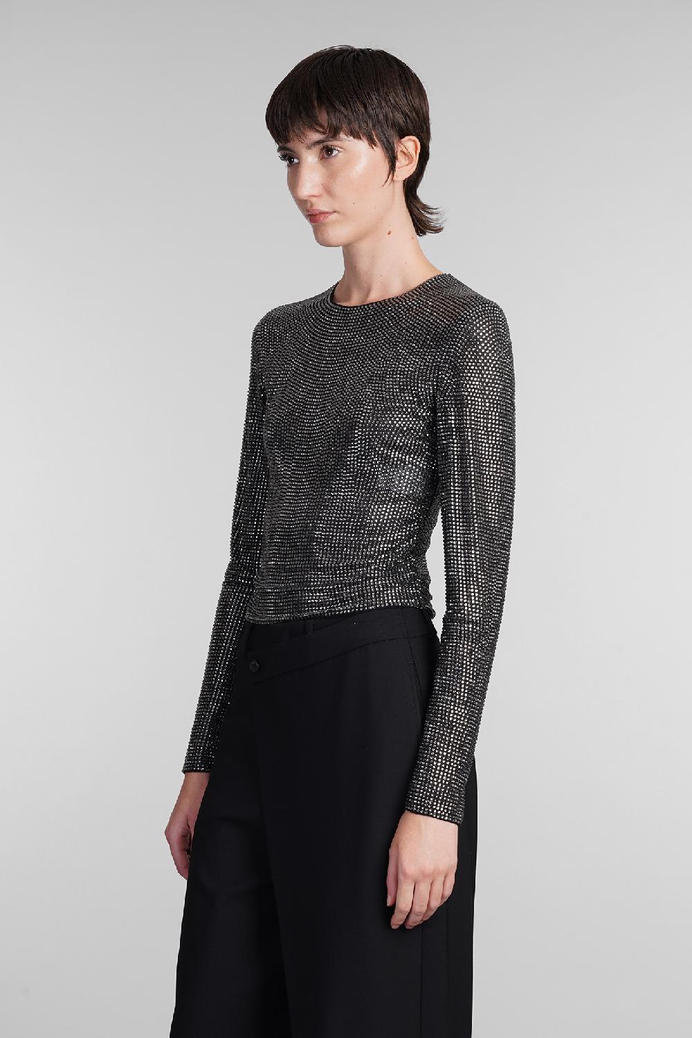 Deliberti Giuseppe di Morabito Topwear in poliammide nera cod. 406610 - Deliberti The Luxury Shopping Smaltimento dello stoccaggio