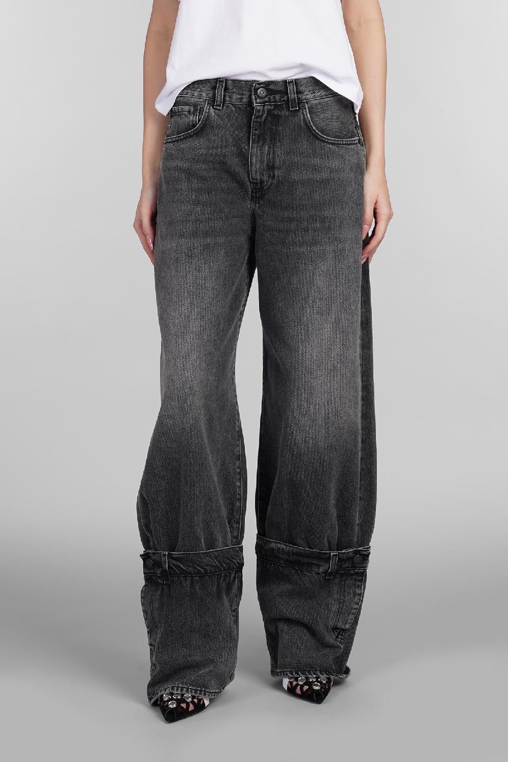 Deliberti Haikure Jeans hurley in cotone nero cod. 404651 - Deliberti The Luxury Shopping Offerta temporanea