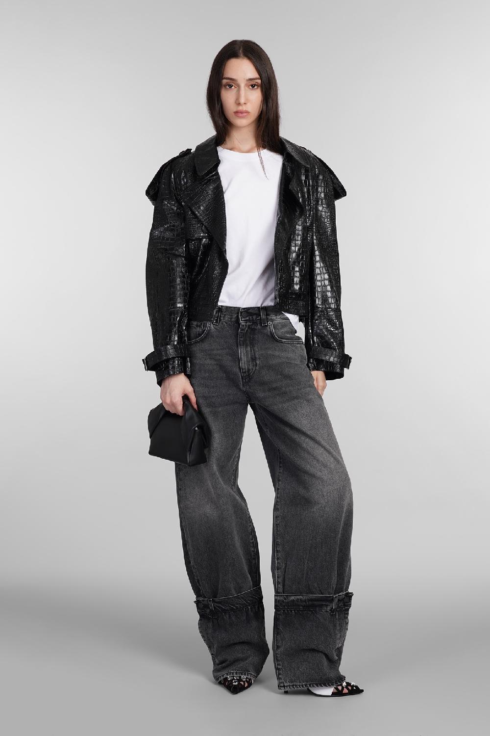 Deliberti Haikure Jeans hurley in cotone nero cod. 404651 - Deliberti The Luxury Shopping Offerta temporanea