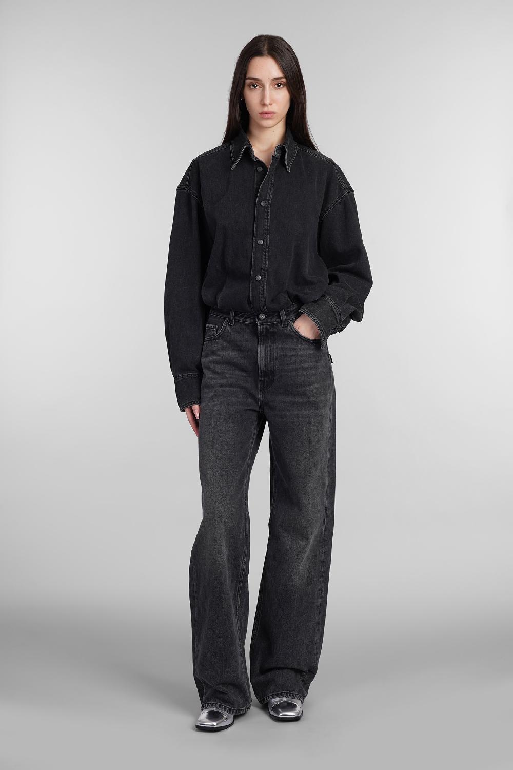 Deliberti Haikure Tuta tessie in cotone nero cod. 404653 - Deliberti The Luxury Shopping
