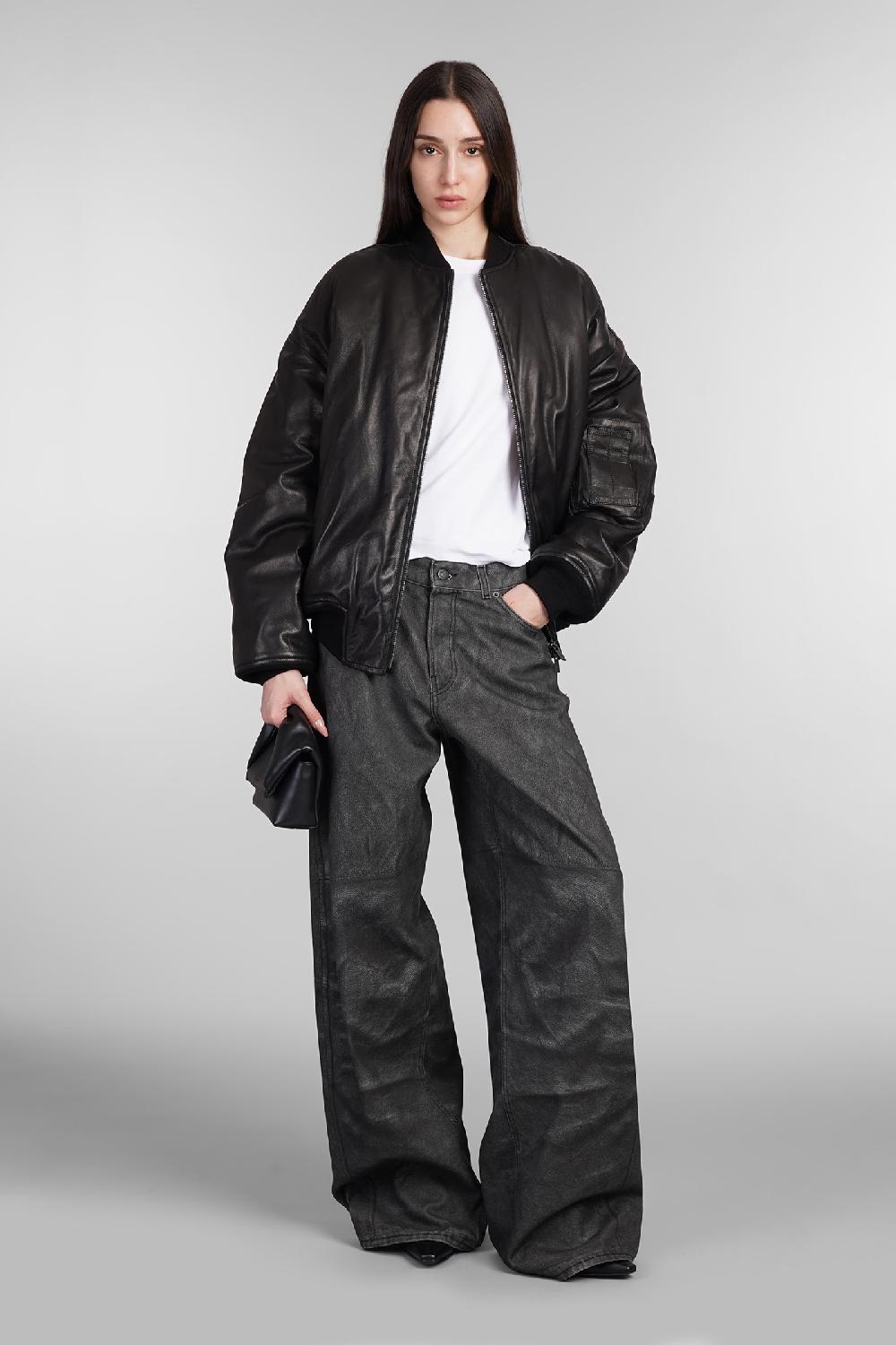 Deliberti Haikure Pantalone bethany in cotone nero cod. 404654 - Deliberti The Luxury Shopping Grandi sconti