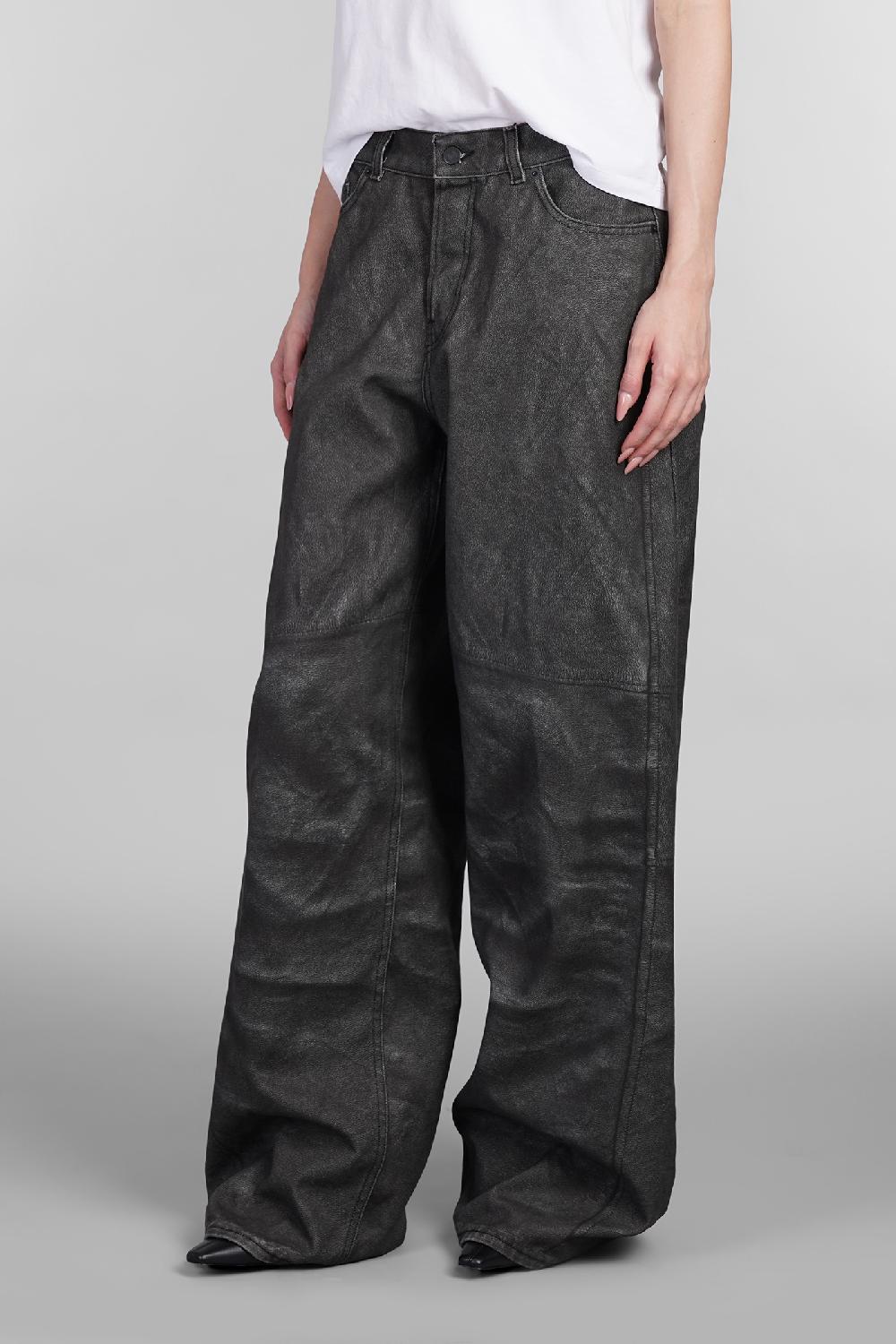 Deliberti Haikure Pantalone bethany in cotone nero cod. 404654 - Deliberti The Luxury Shopping Grandi sconti