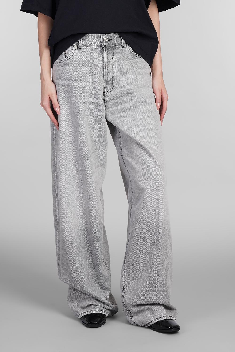 Deliberti Haikure Jeans bethany in cotone grigio cod. 403606 - Deliberti The Luxury Shopping Offerte stagionali