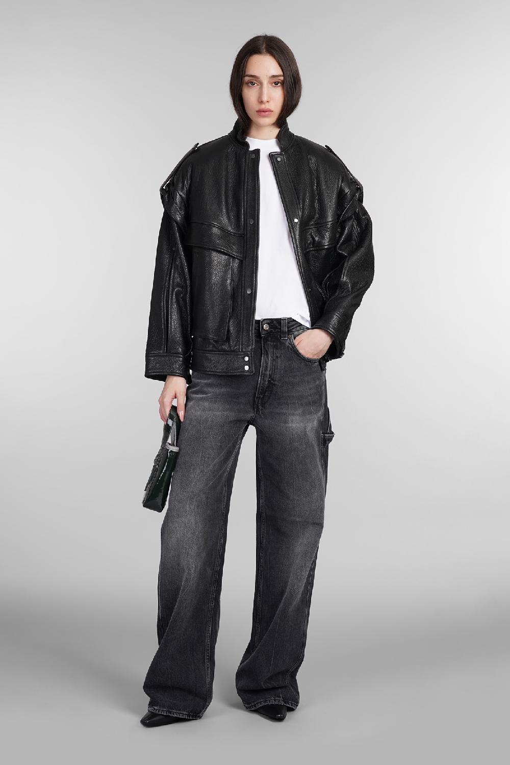Deliberti Haikure Jeans winona in cotone nero cod. 403607 - Deliberti The Luxury Shopping Liquidazione