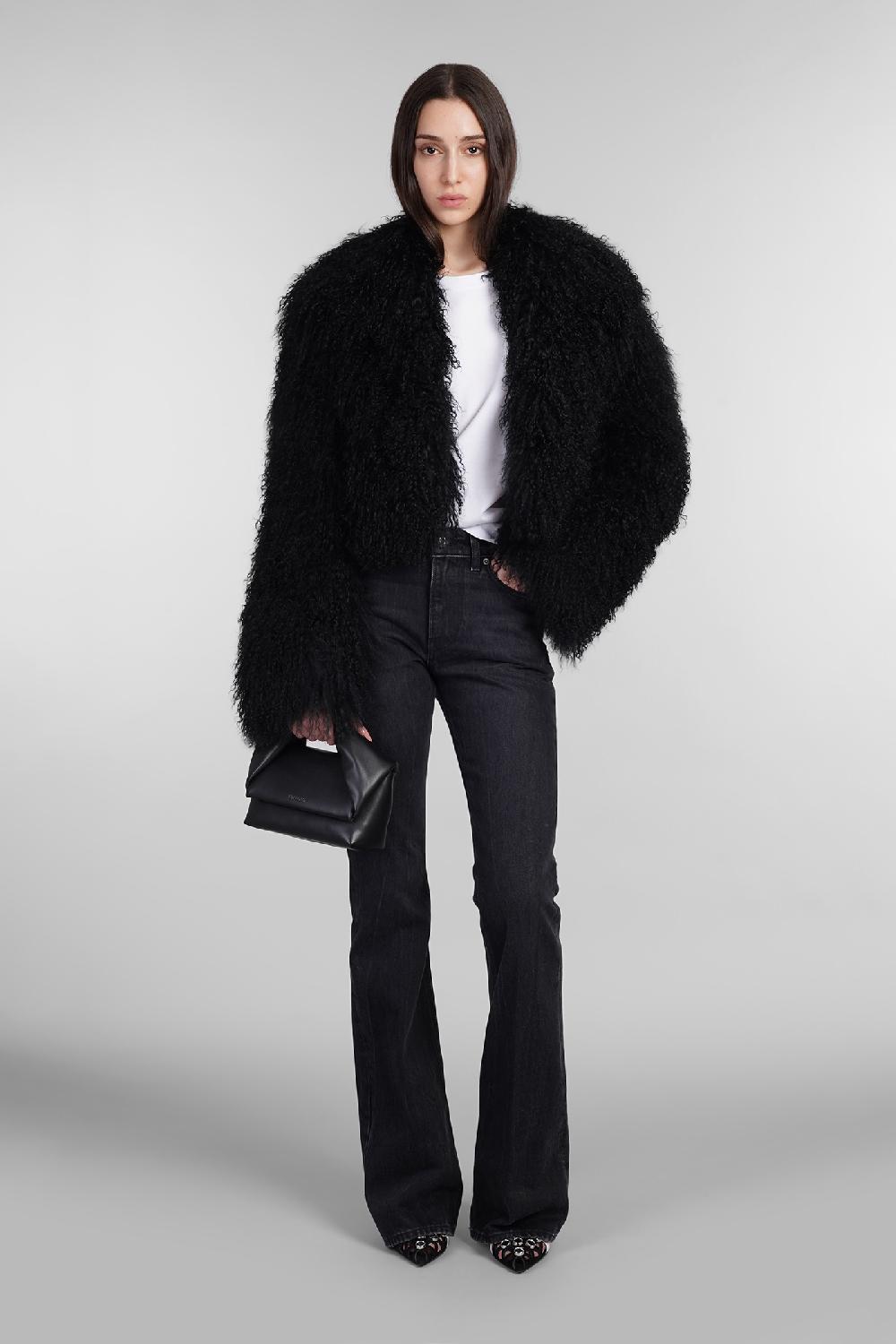 Deliberti Haikure Jeans flora in cotone nero cod. 403610 - Deliberti The Luxury Shopping Offerte giornaliere