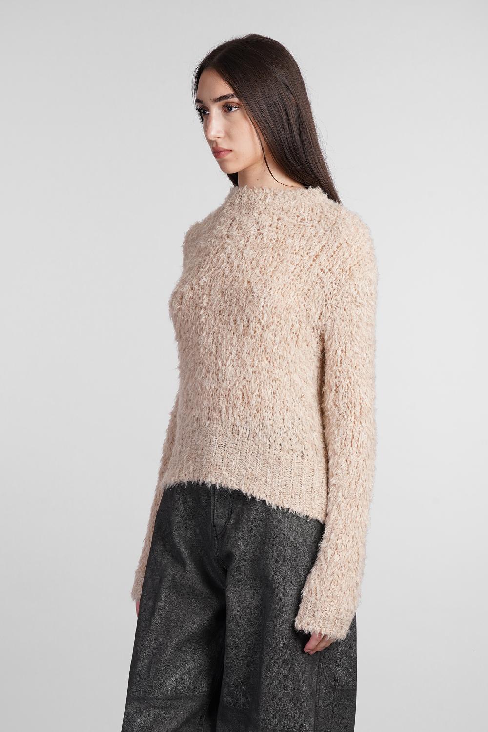Deliberti Haikure Maglia ginny in acrilico beige cod. 405105 - Deliberti The Luxury Shopping Sconti VIP