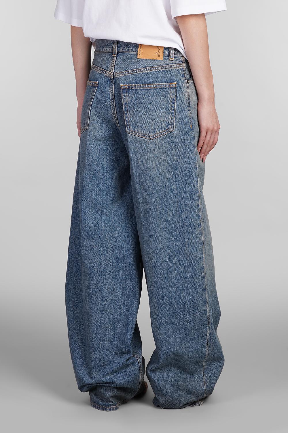 Deliberti Haikure Jeans bethany in cotone blu cod. 403616 - Deliberti The Luxury Shopping Rilascio limitato