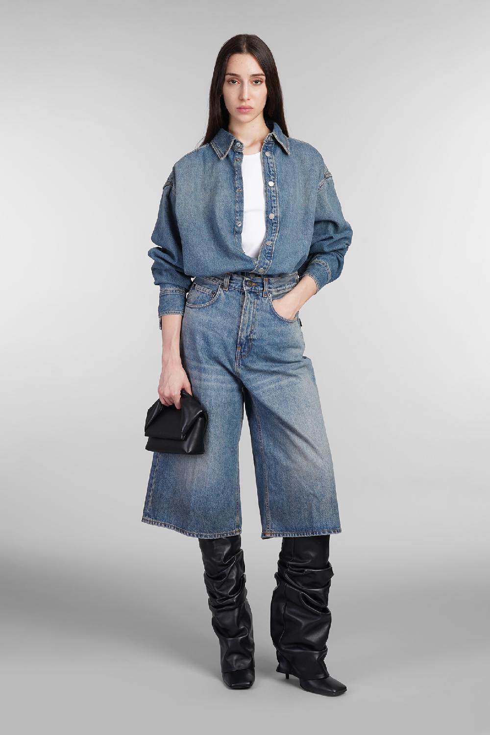 Deliberti Haikure Giacche denim new ofelia in cotone blu cod. 403617 - Deliberti The Luxury Shopping Ultimi tre giorni