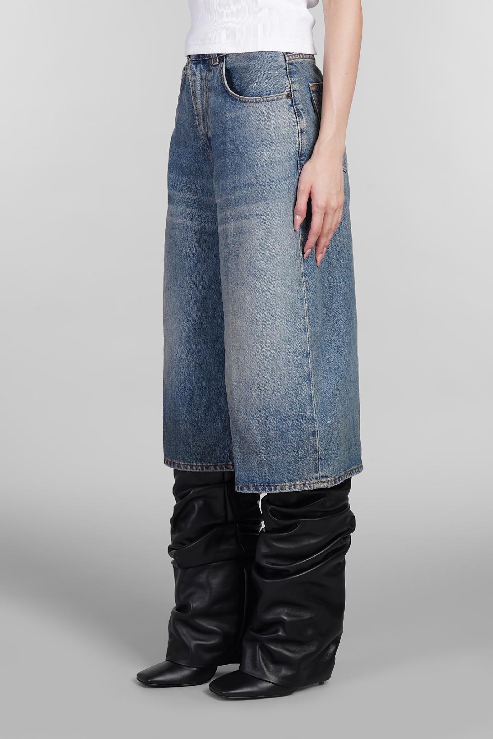 Deliberti Haikure Shorts belle in cotone blu cod. 403618 - Deliberti The Luxury Shopping ACQUISTA ORA