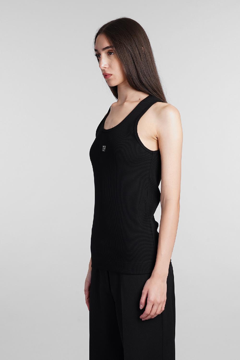 Deliberti Givenchy Canotta in cotone nero cod. 392826 - Deliberti The Luxury Shopping Ultimo giorno