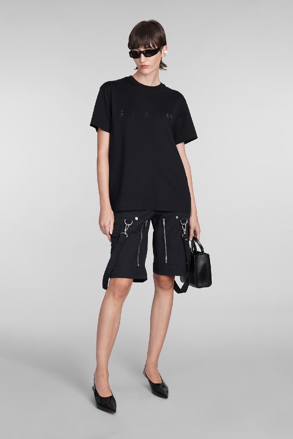 Deliberti Givenchy T-shirt in cotone nero cod. 384404 - Deliberti The Luxury Shopping Promozione temporanea